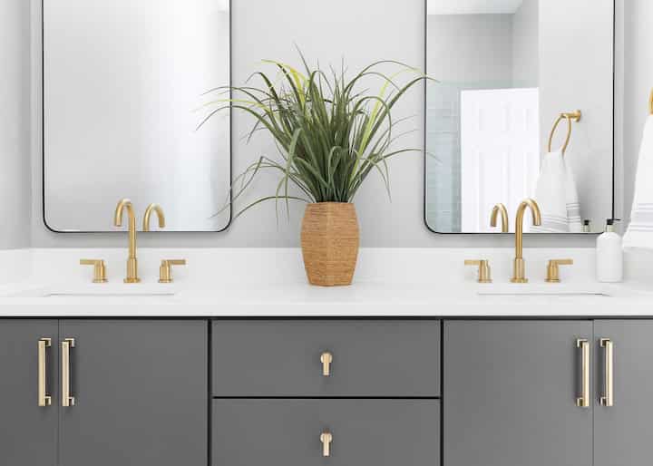 Large bathroom remodel mockups Brentwood, CA